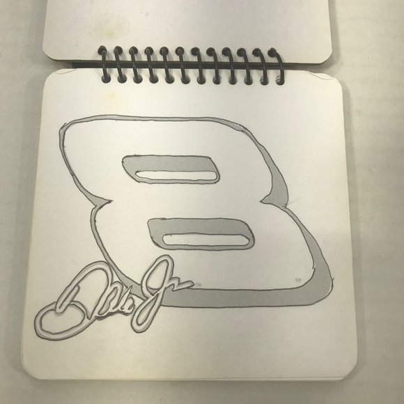 Dale Earnhardt Jr #8 Pocket Notepad And Photo Book With Picture Preowned - Picture 11 of 16